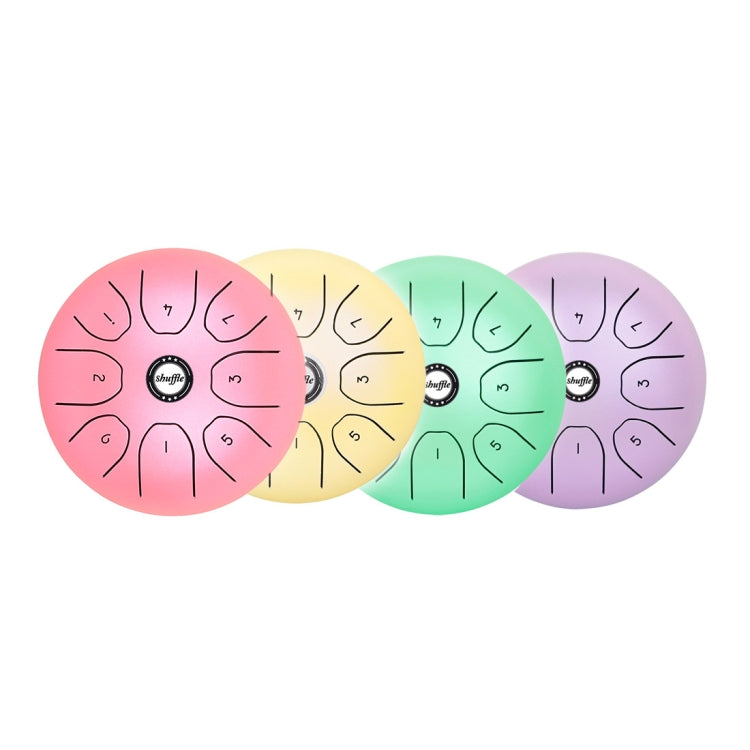 Shuffle SD-5 5.5 Inch Steel Tongue Carefree Empty Drum Percussion Instrument(Pink) - Percussion Instruments Accessories by shuffle | Online Shopping UK | buy2fix