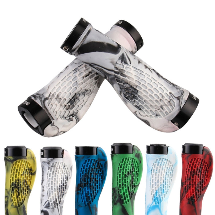 MZYRH 1pair Mountain Bike Bicycle Handlebar Grips Protective Covers(Black Blue) - Outdoor & Sports by MZYRH | Online Shopping UK | buy2fix