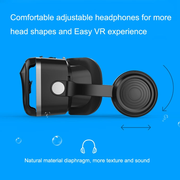 VRSHINECON G04EA Increase Version 7th VR Glasses 3D Virtual Reality Game Digital Glasses With Headset - VR Headset by VRSHINECON | Online Shopping UK | buy2fix