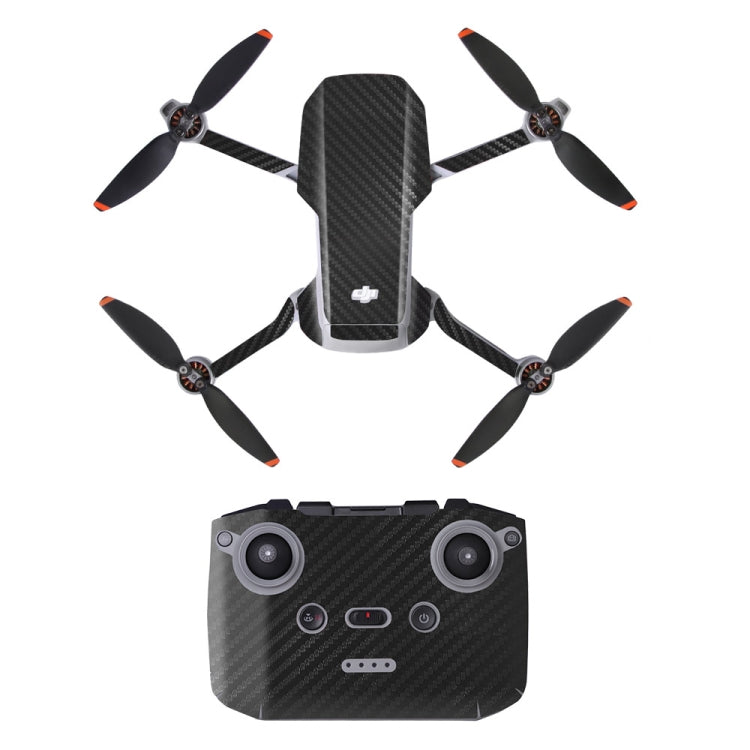 Sunnylife MM2-TZ452 For DJI Mini 2 Waterproof PVC Drone Body + Arm + Remote Control Decorative Protective Stickers Set(Carbon Pattern Black) - DJI & GoPro Accessories by Sunnylife | Online Shopping UK | buy2fix