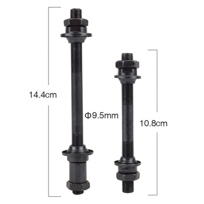 3pcs Bicycle Hollow Shaft Hub Quick Release Rod Bearing Modification Accessories, Specification: Front Axle - Outdoor & Sports by buy2fix | Online Shopping UK | buy2fix