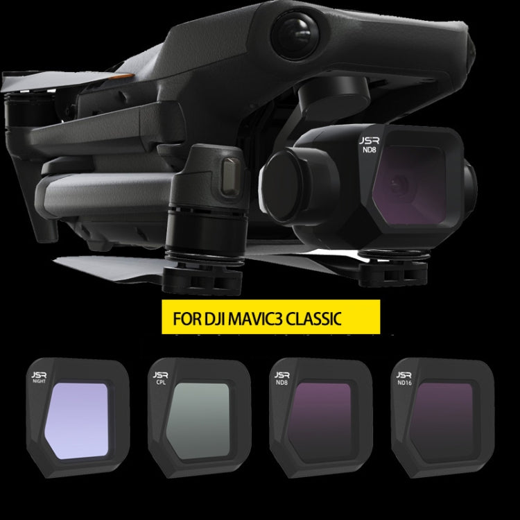 JSR JSR-1008 For DJI Mavic 3 Classic Youth Edition Drone Filter, Style: CPL+ND8+ND16+ND32+ND64+ND256+ND1000+Night - Lens Filter by JSR | Online Shopping UK | buy2fix