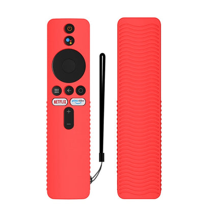 For Xiaomi 4K TV Stick Y48 Remote Control Anti-Drop Silicone Protective Cover(Red) - Consumer Electronics by buy2fix | Online Shopping UK | buy2fix