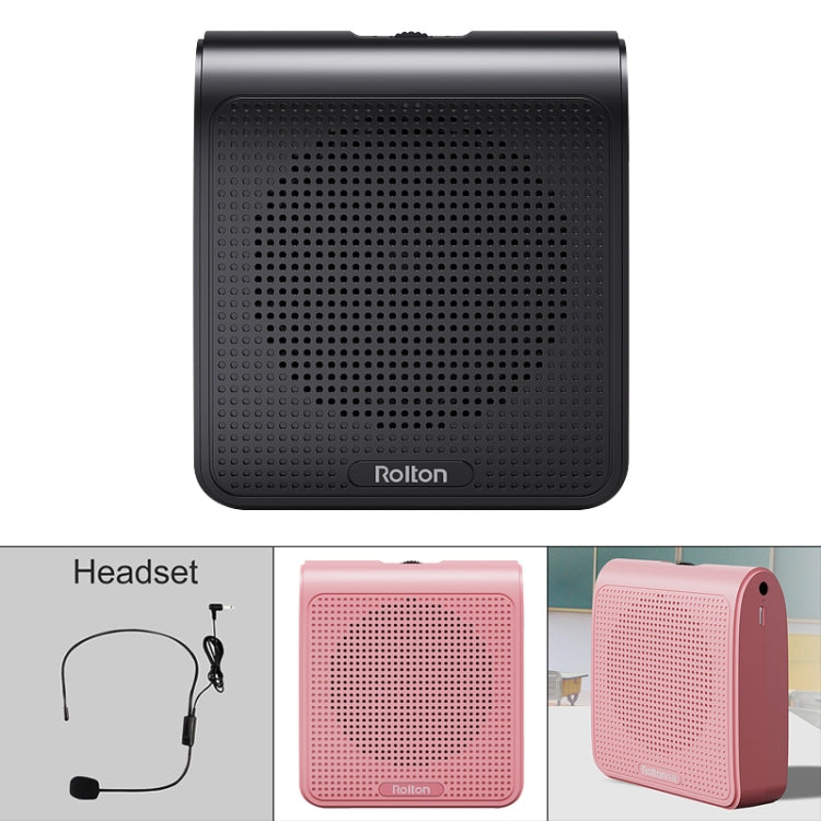 Rolton K10 Mini Audio Speaker Megaphone Voice Amplifier Do Not Support TF Card/U Disk(Pink) - Consumer Electronics by Rolton | Online Shopping UK | buy2fix