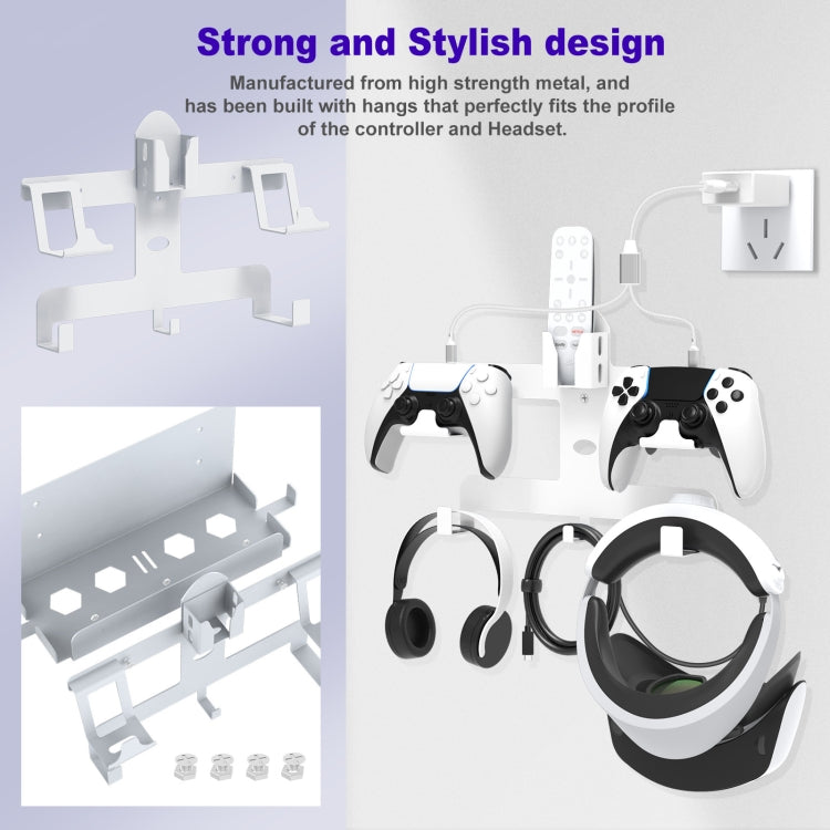 For PS5 / PS VR2 Series JYS JYS-P5163 Helmet Headset Host Handle Storage Rack - Holder by JYS | Online Shopping UK | buy2fix