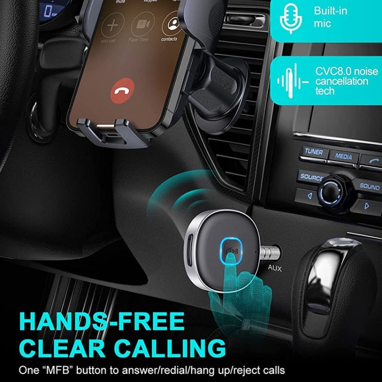 J33 Car Audio Headphone Wireless Bluetooth Receiver - In Car by buy2fix | Online Shopping UK | buy2fix