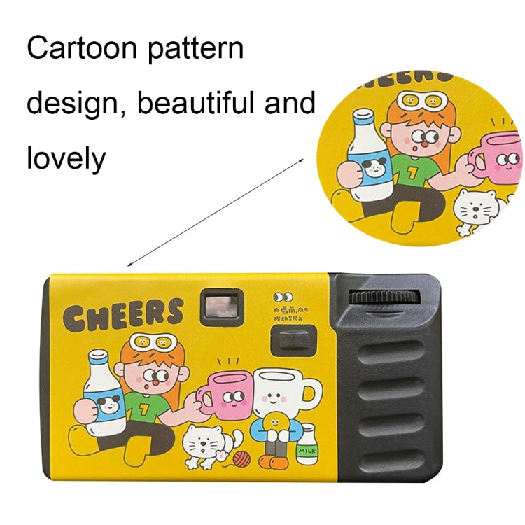 27pcs Illustration Retro Film Camera Waterproof Cartoon Decorative Stickers without Camera - Consumer Electronics by buy2fix | Online Shopping UK | buy2fix