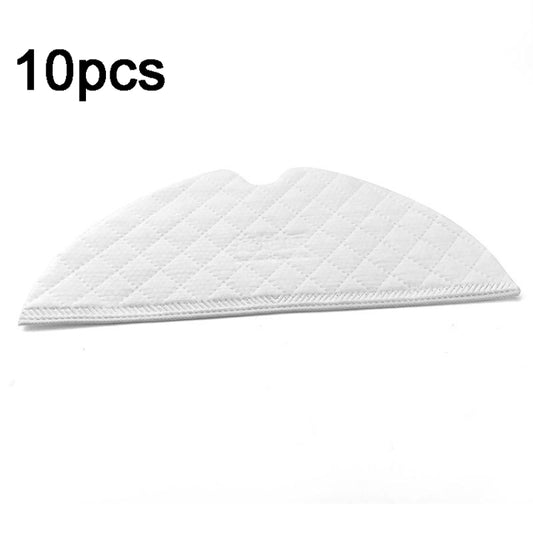 For XIAOMI MIJIA Robot Vacuum Cleaner 1C 1T 2C 10pcs Mop Cleaning Cloth - Consumer Electronics by buy2fix | Online Shopping UK | buy2fix