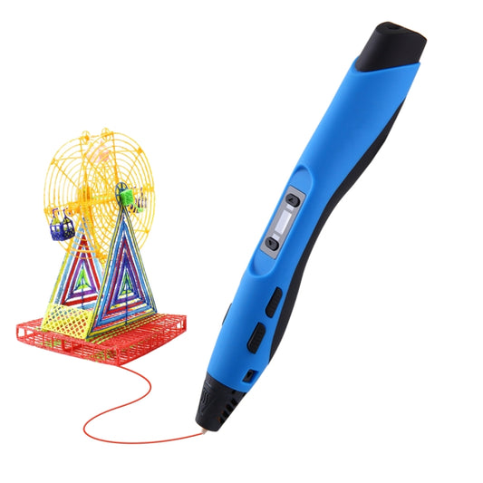 SL-300A  3D Printing Pen 8 Speed Control High and Low Temperature Version Support PLA/ABS/PCL Filament(Blue) - Consumer Electronics by buy2fix | Online Shopping UK | buy2fix