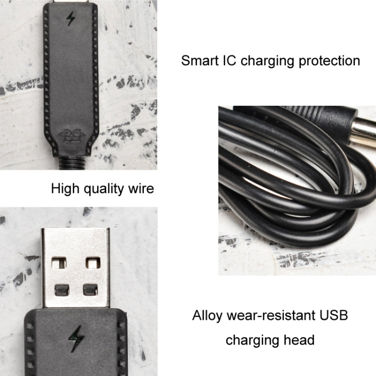 10pcs 3.7V IC Circuit Protection Lithium Battery USB Straight Head Charging Cable, Model: 2.0mm - Charging Cables by buy2fix | Online Shopping UK | buy2fix