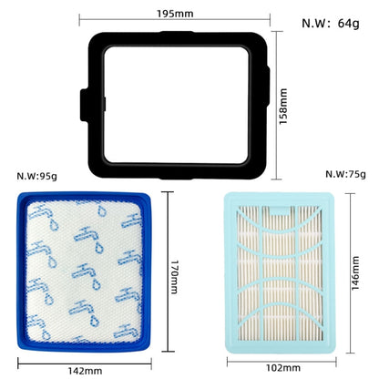 For Philips FC9732 FC9728 FC9735 Vacuum Cleaner Air Filter 1 Outer Frame - Consumer Electronics by buy2fix | Online Shopping UK | buy2fix