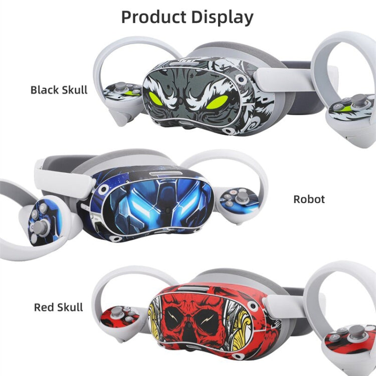 For PICO 4 Hifylux PC-SF19 VR Glasses Handle Head Wearing 3D Body Sensing Game Protection Film Stickers(Diablo King) - Consumer Electronics by Hifylux | Online Shopping UK | buy2fix