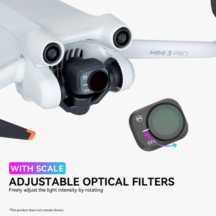 For DJI Mini 3 Pro RCSTQ PL Filters Drone Accessoires 6 In 1 UV+CPL+ND/PL 8/16/32/64 - Mavic Lens Filter by RCSTQ | Online Shopping UK | buy2fix