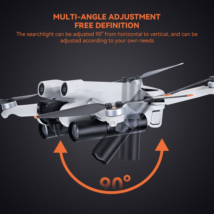 For DJI Mini 3 Pro RCSTQ  Dual Flashlight Arm Searchlight Without Increase Tripod - Others by RCSTQ | Online Shopping UK | buy2fix