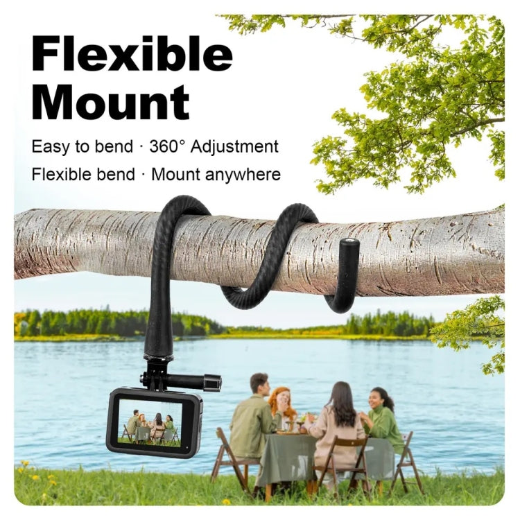 TELESIN Flexible Mount Bracket Octopus Tripod For Mini Action Camera and Mobile Phone,Spec: Only Bracket - Holder by TELESIN | Online Shopping UK | buy2fix