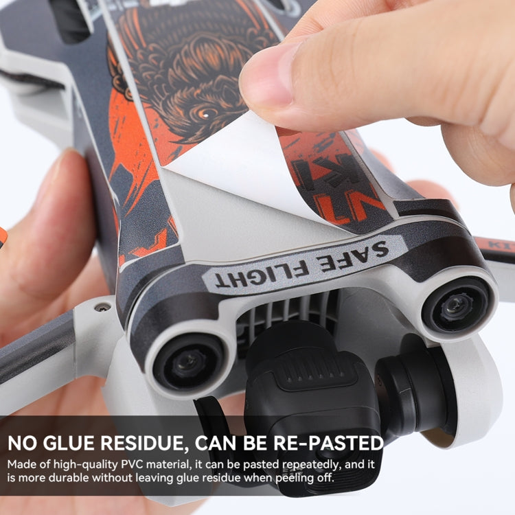 For DJI Mini 3 Pro Remote Control Body Sticker ,Spec: RC With Screen(Graffiti No. 2) - Stickers by RCSTQ | Online Shopping UK | buy2fix