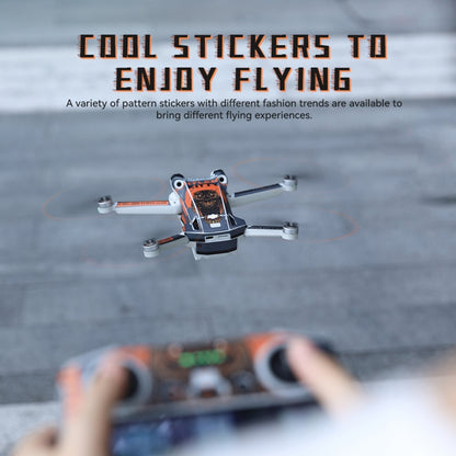 For DJI Mini 3 Pro Remote Control Body Sticker ,Spec: RC-N1 Without Screen(Guitar Singer) - Stickers by RCSTQ | Online Shopping UK | buy2fix