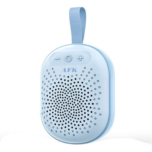 AFK BT-513 TWS Mini Portable RGB Light Bluetooth Speaker 3D Sound Effect Waterproof Bluetooth Audio(Light Blue) - Mini Speaker by AFK | Online Shopping UK | buy2fix