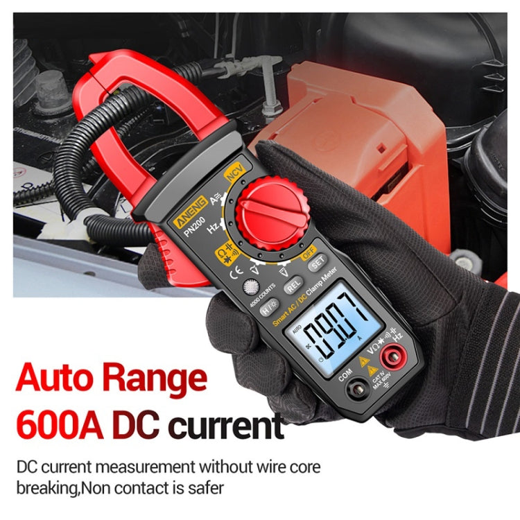 ANENG PN200 AC/DC Measurement High Precision Multifunctional Clamp Meter(Red) - Current & Voltage Tester by ANENG | Online Shopping UK | buy2fix