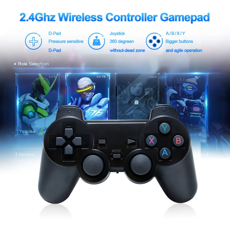 X2 GD10 Y5 2.4G Wireless 4K HD TV Game Console PSP Game Box 64G Built-in 30000+ Games - Pocket Console by buy2fix | Online Shopping UK | buy2fix