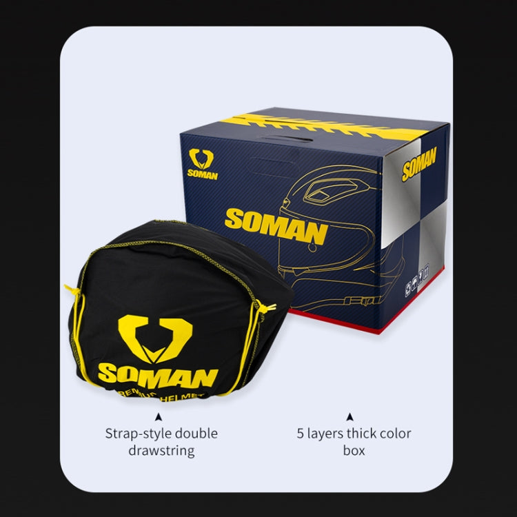 SOMAN Four Seasons Full Cover Motorcycle Helmet, Size: S(Cheetah Print Red) - Helmets by SOMAN | Online Shopping UK | buy2fix