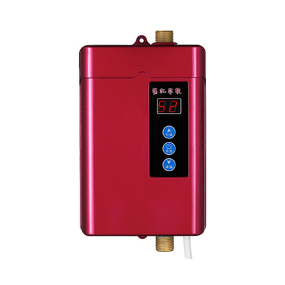 UK Plug 3000W  Electric Water Heater With Remote Control Adjustable Temperate(Red) - Water Heaters & Parts by buy2fix | Online Shopping UK | buy2fix