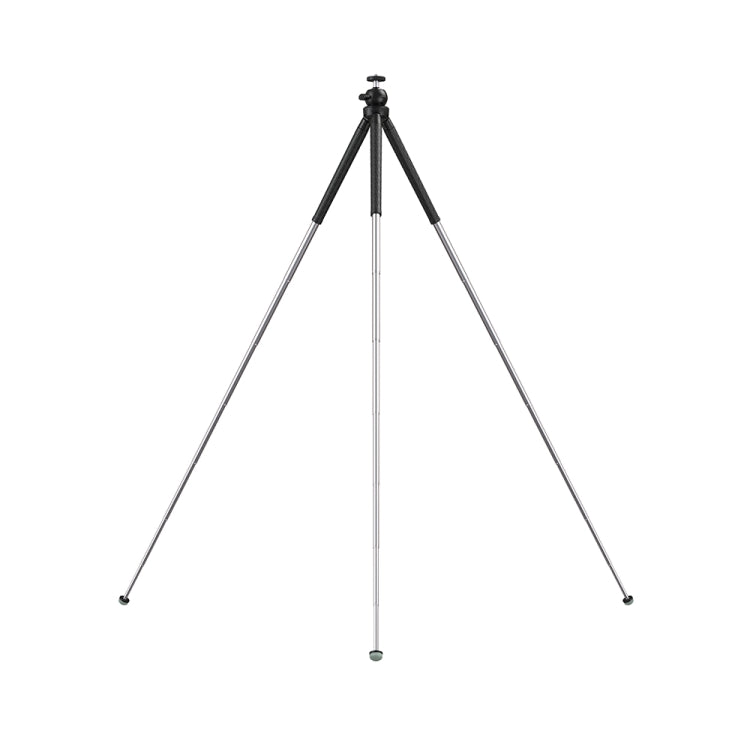 APEXEL APL-JJ09 Mobile Selfie Live Streaming Portable Stretch Telephoto Tripod(Black) - Stand by APEXEL | Online Shopping UK | buy2fix