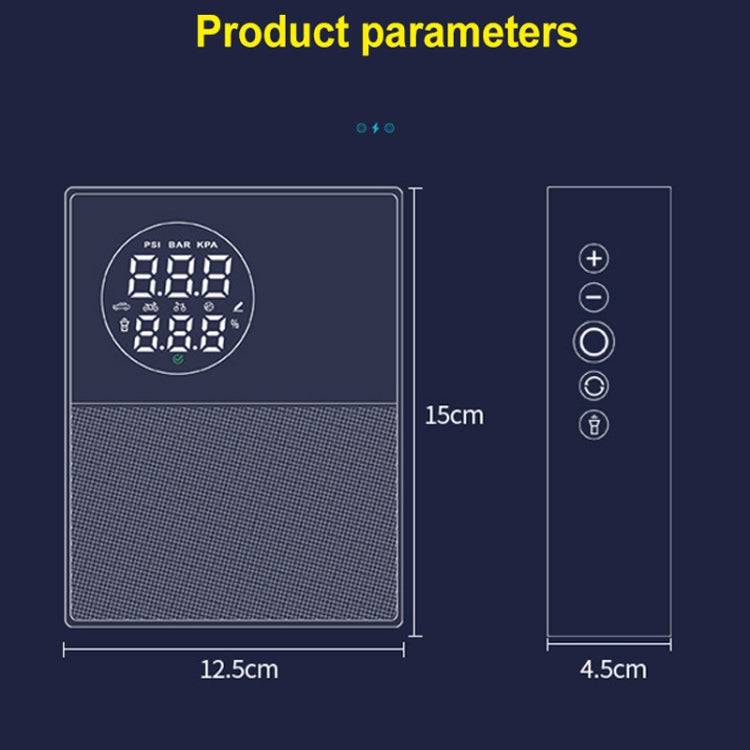 Car Start Battery Emergency Power Supply Car Air Pump, Model: 3 Strings Smart - Power Bank by buy2fix | Online Shopping UK | buy2fix
