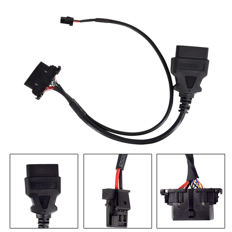 Safety Gate Bypass OBD2 Cable for Dodge Cummins RAM 1500 2500 2018-2020 - Cables & Connectors by buy2fix | Online Shopping UK | buy2fix