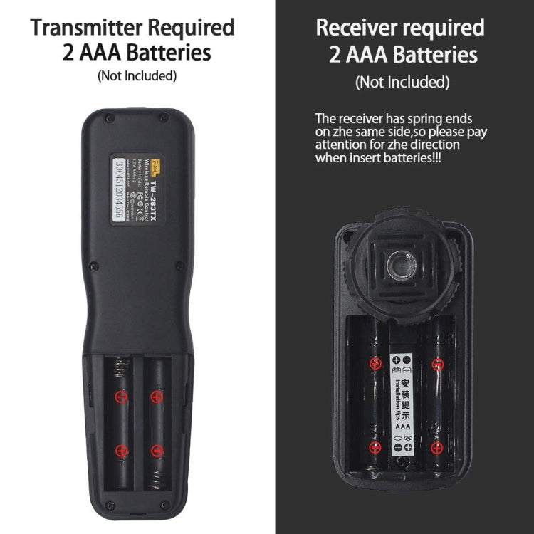 For Nikon DC2 Pixel TW283 Shutter Wireless Delay Remote Control SLR Shutter Flasher - Wireless Remote Control by Pixel | Online Shopping UK | buy2fix