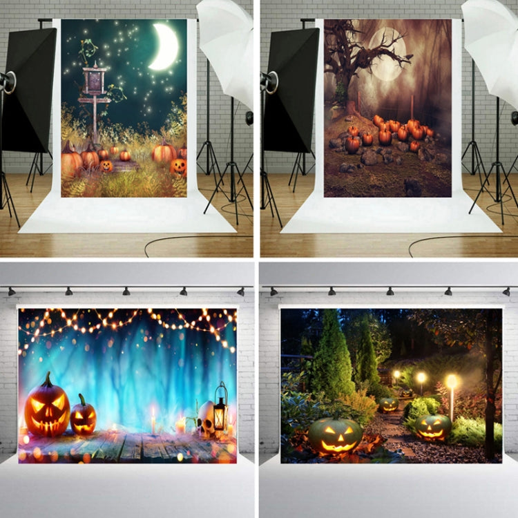 1.25x0.8m Holiday Party Photography Background Halloween Decoration Hanging Cloth, Style: C-1250 - Cartoon by buy2fix | Online Shopping UK | buy2fix