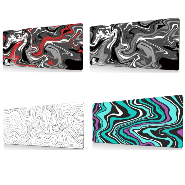 Large Abstract Mouse Pad Gamer Office Computer Desk Mat, Size: 300 x 800 x 2mm(Abstract Fluid 1) - Mouse Pads by buy2fix | Online Shopping UK | buy2fix