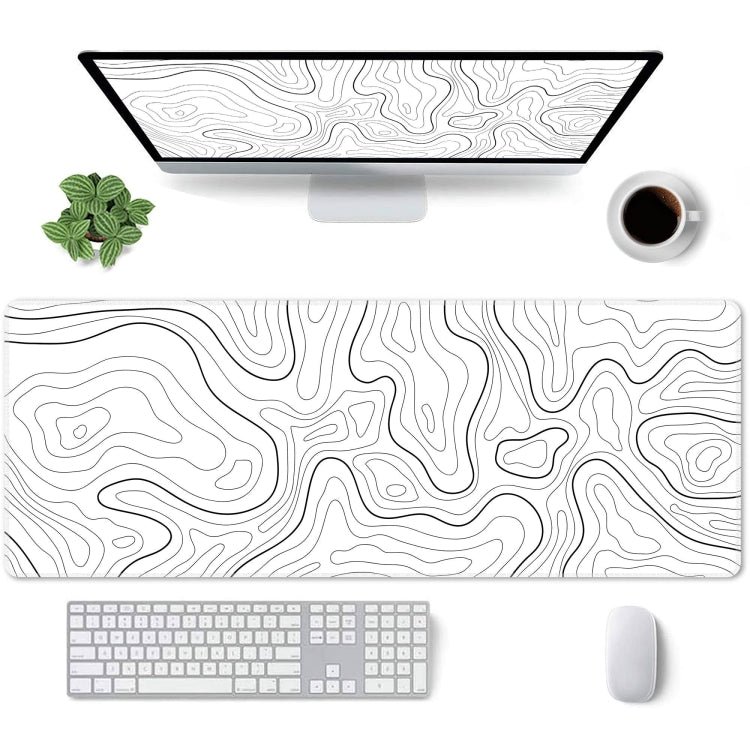 Large Abstract Mouse Pad Gamer Office Computer Desk Mat, Size: 300 x 800 x 2mm(Abstract Fluid 23) - Mouse Pads by buy2fix | Online Shopping UK | buy2fix