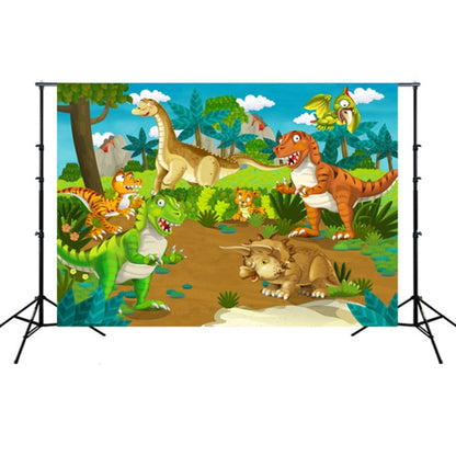 2.1m x 1.5m Dinosaur World Cartoon Photo Shoot Scene Photography Background Cloth(W100) - Camera Accessories by buy2fix | Online Shopping UK | buy2fix