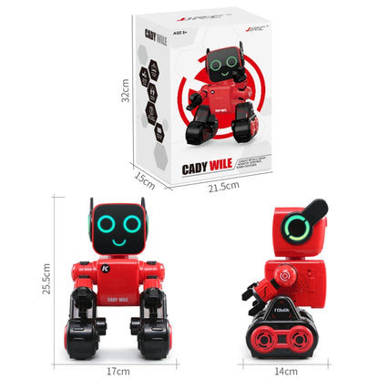 JJR/C R4 Cady Wile 2.4GHz Intelligent Remote Control Robo-advisor Money Management Robots Toy with Colorful LED Light, Remote Control Distance: 15m, Age Range: 8 Years Old Above (Red) - RC Robots by JJR/C | Online Shopping UK | buy2fix