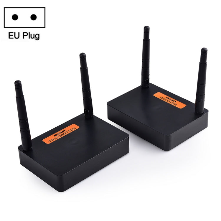 Measy FHD676 Full HD 1080P 3D 5-5.8GHz Wireless HDMI Transmitter (Transmitter + Receiver) Transmission Distance: 200m, Specifications:EU Plug - Consumer Electronics by Measy | Online Shopping UK | buy2fix
