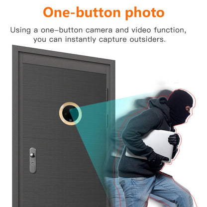 Smart WiFi Video Visual Doorbell, Support Night Vision & Video Message Leaving & Motion Detection & Multi-languages & 32GB TF Card - Security by buy2fix | Online Shopping UK | buy2fix