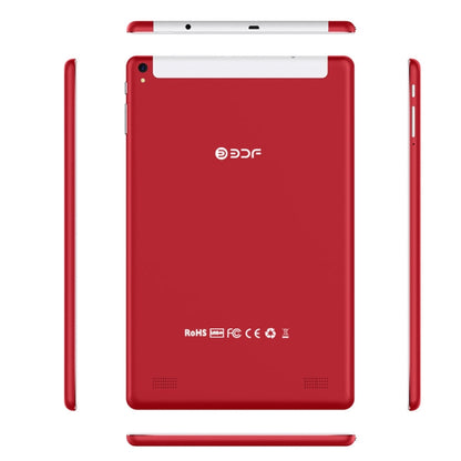 BDF P10 3G Phone Call Tablet PC, 10 inch, 2GB+32GB, Android 9.0, MTK8321 Octa Core, Support Dual SIM & Bluetooth & WiFi & GPS, EU Plug(Red) - BDF by BDF | Online Shopping UK | buy2fix