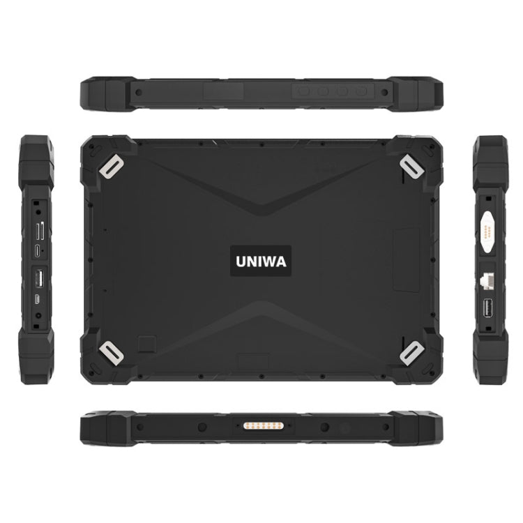 UNIWA WinPad W108 Rugged Tablet PC, 10.1 inch, 8GB+128GB, IP67 Waterproof Shockproof Dustproof, Windows 11, Intel Gemini Lake N4120 Quad Core, Support WiFi / Bluetooth / RJ-45, US Plug - Other by UNIWA | Online Shopping UK | buy2fix