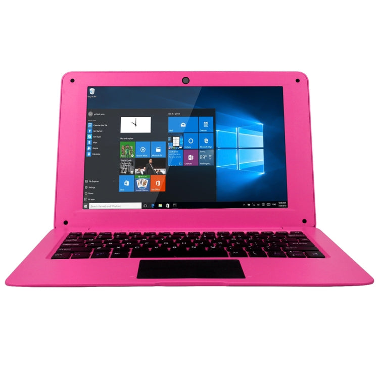 3350 10.1 inch Laptop, 3GB+32GB, Windows 10 OS, Intel Celeron N3350 Dual Core CPU 1.1Ghz-2.4Ghz , Support & Bluetooth & WiFi & HDMI, EU Plug(Pink) - Others by buy2fix | Online Shopping UK | buy2fix