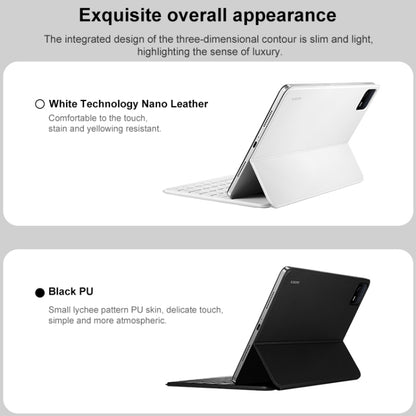 Original For Xiaomi Pad 6 / 6 Pro Keyboard Protective Leather Case (White) - Others Keyboard by Xiaomi | Online Shopping UK | buy2fix