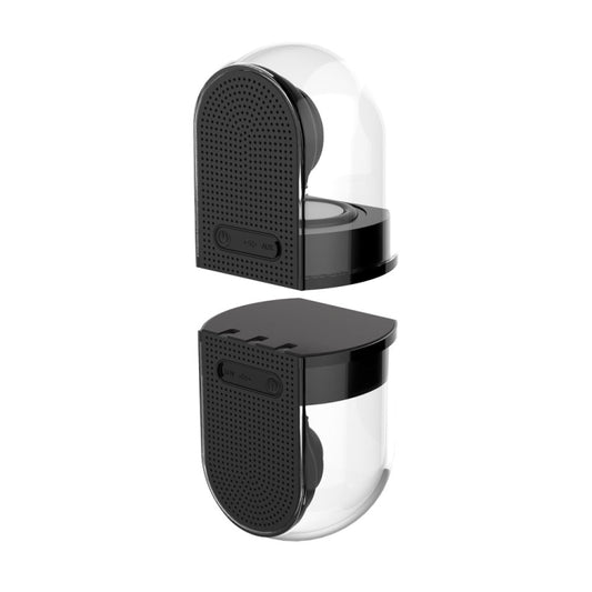 OVEVO True 3D TWS Magnetic Wireless Bluetooth Stereo Surround HiFi Speaker with Full Transparent Home - Mini Speaker by OVEVO | Online Shopping UK | buy2fix
