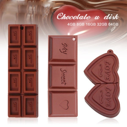 MicroDrive 4GB USB 2.0 Creative Chocolate U Disk - USB Flash Drives by MicroDrive | Online Shopping UK | buy2fix