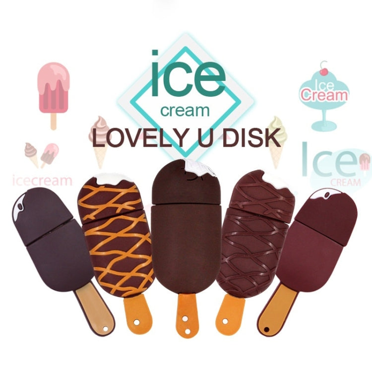 MicroDrive M5 128GB USB 2.0 Creative Ice Cream U Disk - USB Flash Drives by MicroDrive | Online Shopping UK | buy2fix